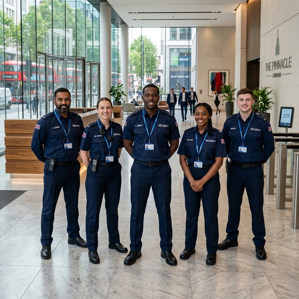 Carefource Security Professional Team in lobby